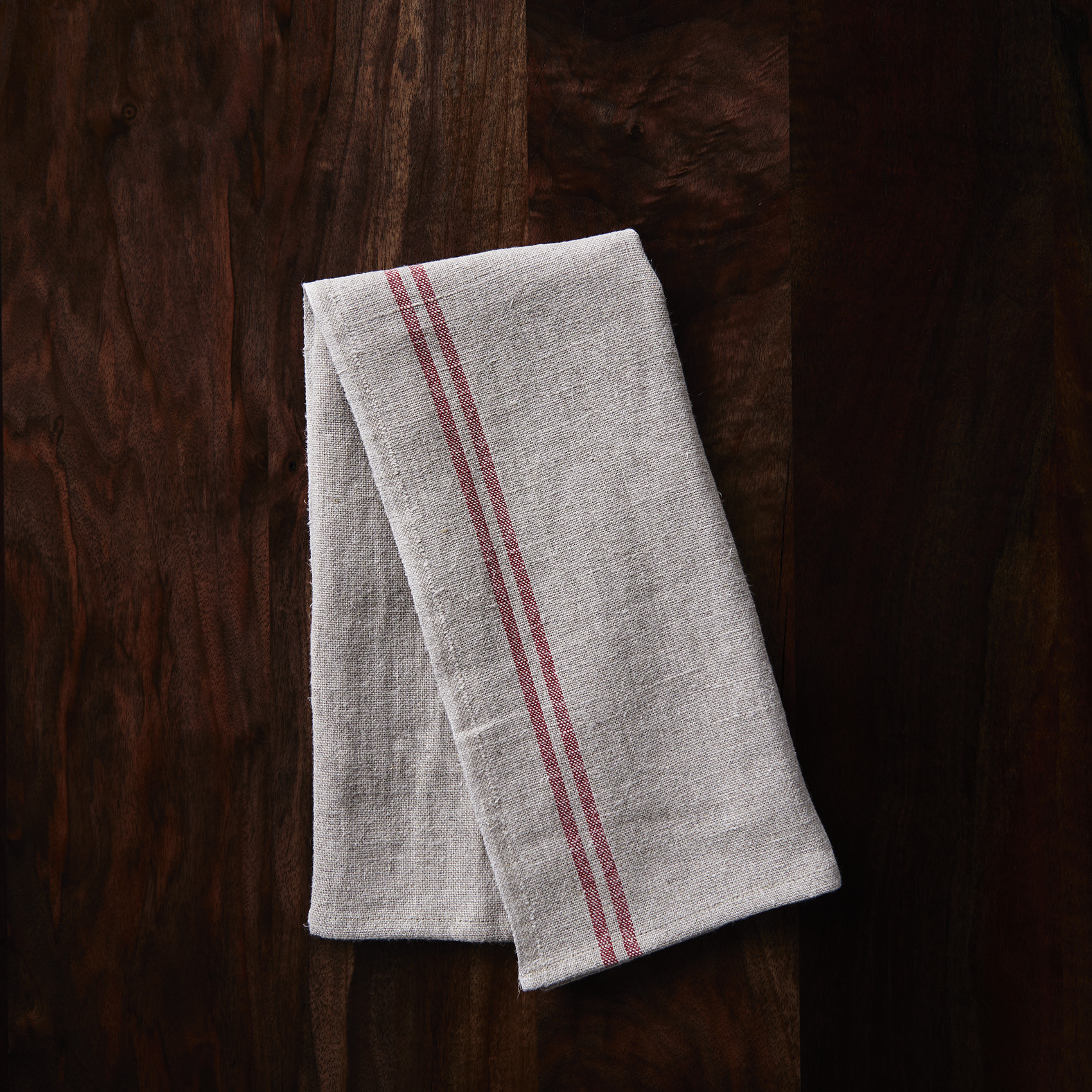 Charvet Editions Washed Tea Towel - Country